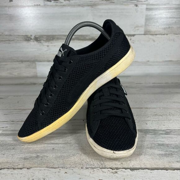 PUMA Women's Vikky Mesh FM Field Hockey Shoe Black Size 9 - Picture 5 of 9